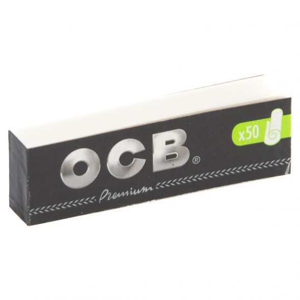 Фильтры для самокруток OCB - Premium Бумажные (50 штук) купить в Краснодаре