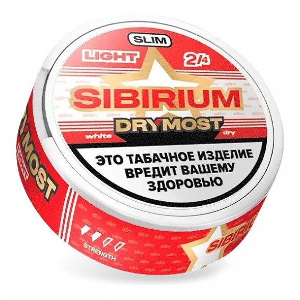 Табак жевательный DryMost - Sibirium Light Slim (12 грамм) купить в Краснодаре