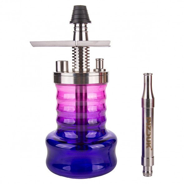 Кальян Pizduk PRO - Black-Bag (Фиолетово-Розовая Колба) купить в Краснодаре