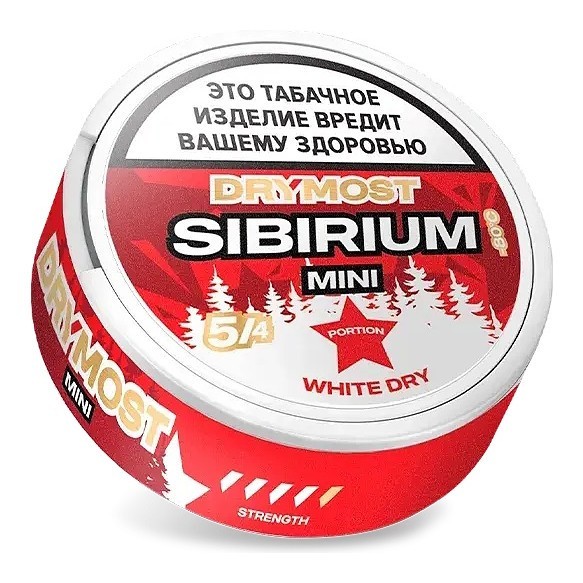 Табак жевательный DryMost - Sibirium Mini (12 грамм) купить в Краснодаре