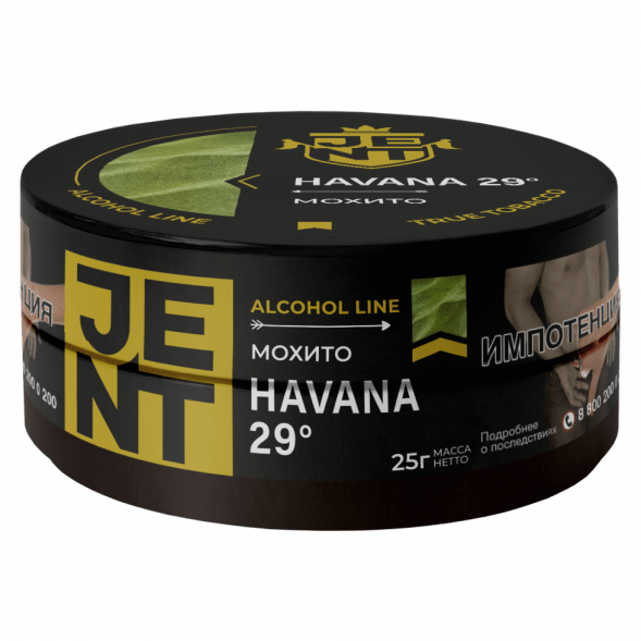 Табак Jent - Havana 29 (Мохито, 25 грамм) купить в Краснодаре