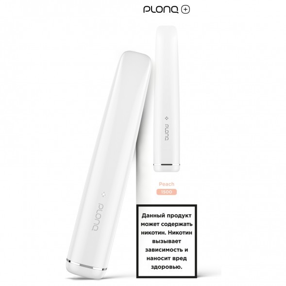 PLONQ PLUS - Персик (1500 затяжек) купить в Краснодаре