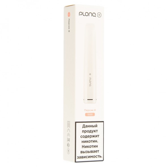 PLONQ PLUS - Персик (1500 затяжек) купить в Краснодаре