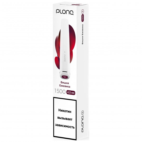 PLONQ PLUS - Вишня Ежевика (1500 затяжек) купить в Краснодаре