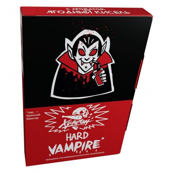 Табак Хулиган Hard - Vampire (Ягодный Кисель, 25 грамм) купить в Краснодаре