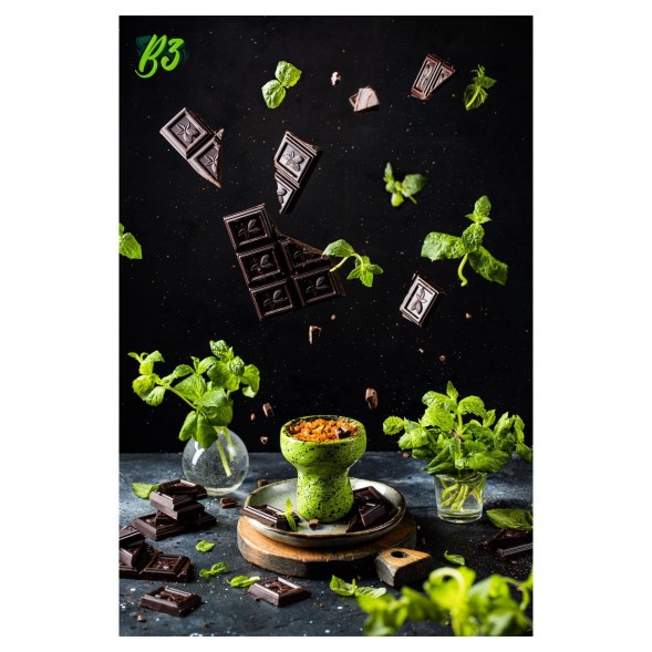 Табак B3 - Mint Chocolate Chill (Ледяной Шоколад, 50 грамм) купить в Краснодаре
