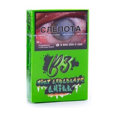 Табак B3 - Mint Chocolate Chill (Ледяной Шоколад, 50 грамм) купить в Краснодаре