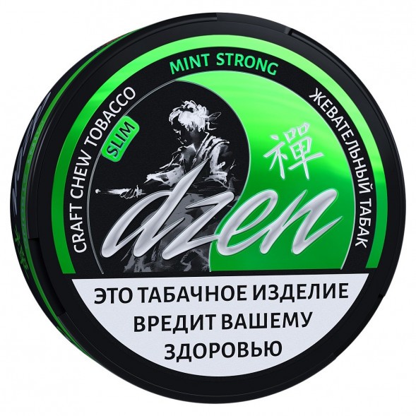 Табак жевательный DZEN Strong - Mint Slim (Мята) купить в Краснодаре