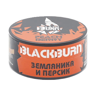 Табак BlackBurn - Peachberry (Земляника и Персик, 25 грамм) купить в Краснодаре