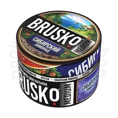 Смесь Brusko Zero - Сибирский Лимонад (50 грамм) купить в Краснодаре