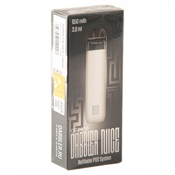 Электронная сигарета Brusko - Dabbler Nice (Белый) купить в Краснодаре