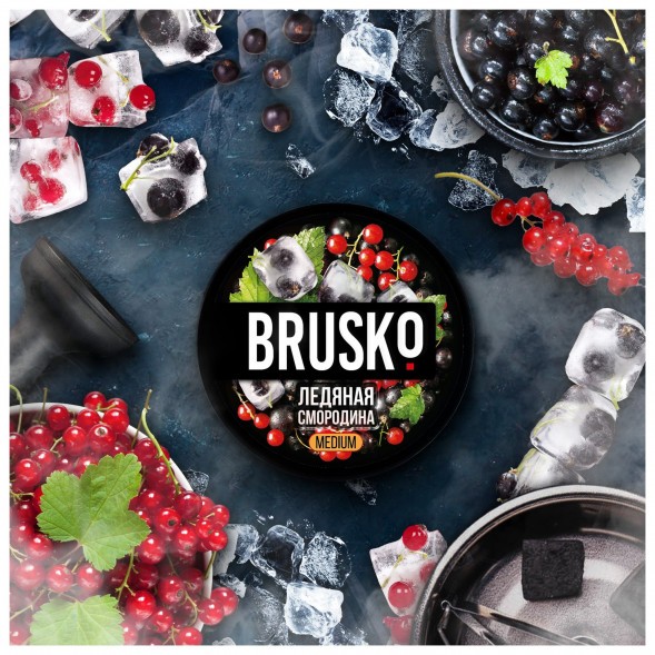 Смесь Brusko Medium - Ледяная Смородина (50 грамм) купить в Краснодаре