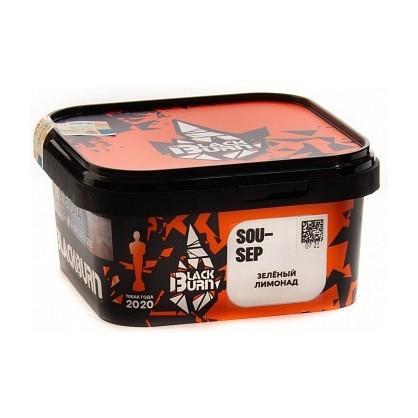 Табак BlackBurn - SouSep (Зеленый Лимонад, 200 грамм) купить в Краснодаре