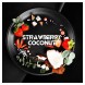 Табак BlackBurn - Strawberry Coconut (Клубника - Кокос и Эвкалипт, 25 грамм) купить в Краснодаре