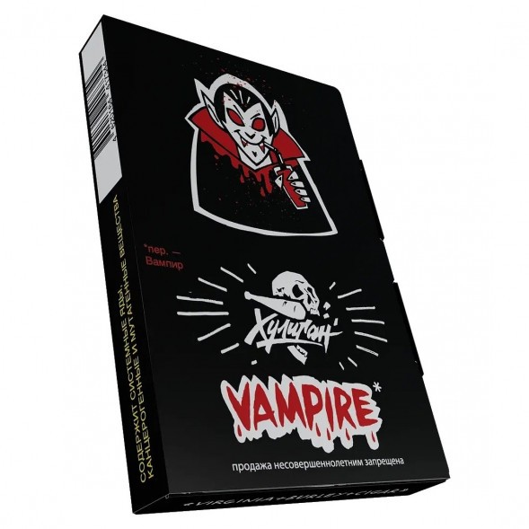 Табак Хулиган - Vampire (Ягодный Кисель, 25 грамм) купить в Краснодаре