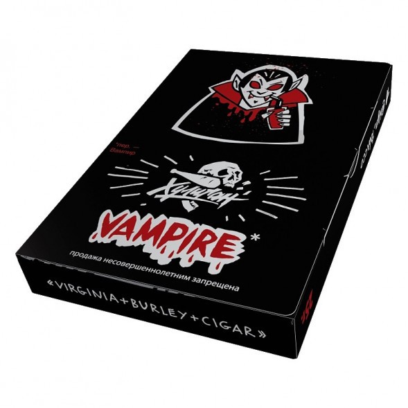 Табак Хулиган - Vampire (Ягодный Кисель, 25 грамм) купить в Краснодаре