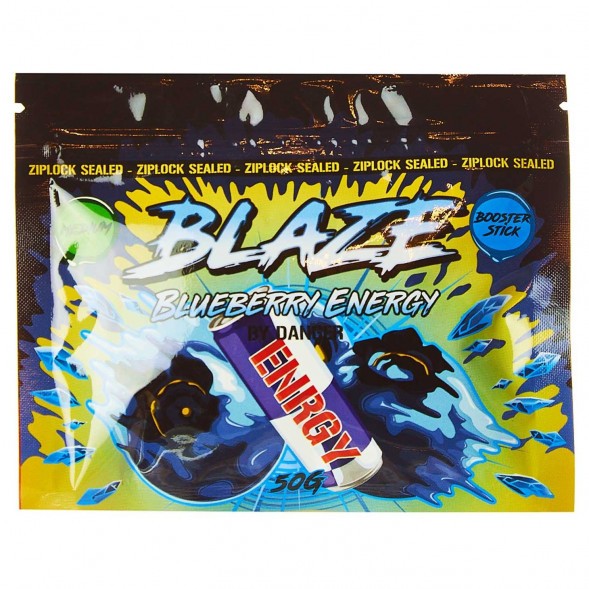 Смесь Blaze Medium - Blueberry Energy (Черничный Энергетик, 50 грамм) купить в Краснодаре