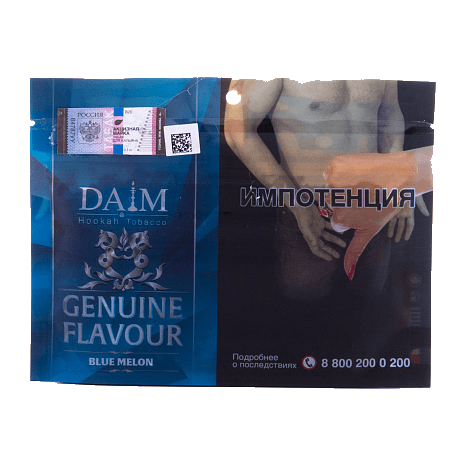 Табак Daim - Blue Melon (Голубая Дыня, 100 грамм) купить в Краснодаре
