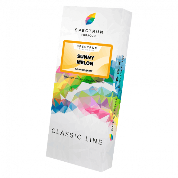 Табак Spectrum - Sunny Melon (Сочная Дыня, 100 грамм) купить в Краснодаре
