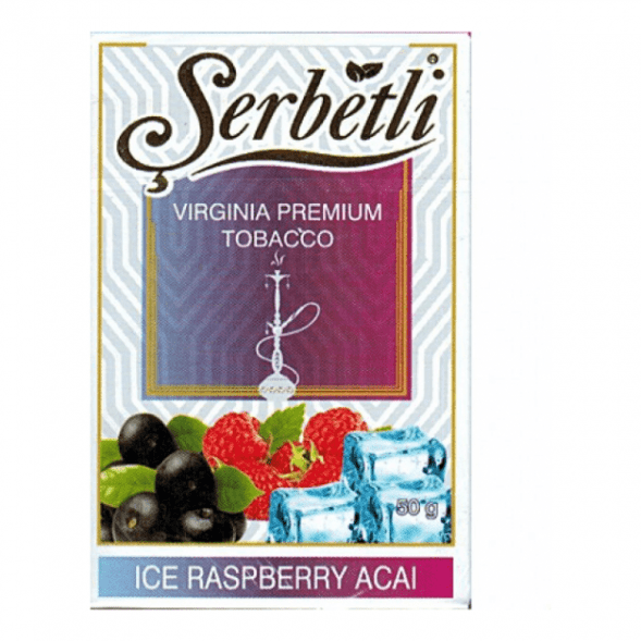 Табак Serbetli - Ice Raspberry Acai (Асаи Малина со Льдом, 50 грамм, Акциз) купить в Краснодаре