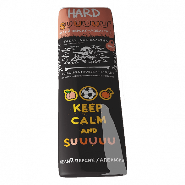 Табак Хулиган Hard - Suuuuu (Белый Персик и Апельсин, 200 грамм) купить в Краснодаре