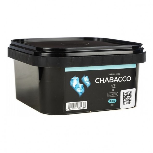 Смесь Chabacco MEDIUM - Ice (Лёд, 200 грамм) купить в Краснодаре