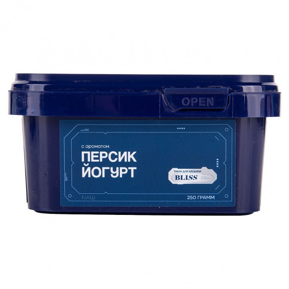 Табак Bliss - Персик Йогурт (250 грамм) купить в Краснодаре